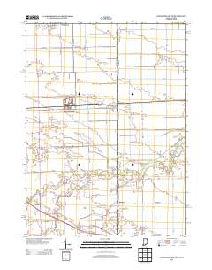 Woodburn South 2013 topographic map thumbnail