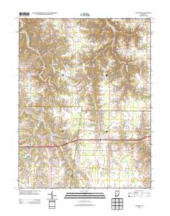 Spades 2013 topographic map thumbnail