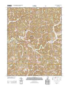Valeene 2013 topographic map thumbnail