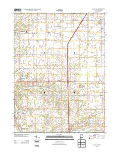 Van Buren 2013 topographic map thumbnail