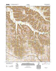 Smedley 2013 topographic map thumbnail