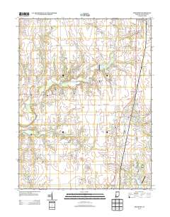 Shelburn 2013 topographic map thumbnail