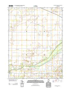 English Lake 2013 topographic map thumbnail