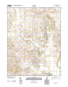 Bicknell 2013 topographic map thumbnail