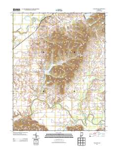 Vallonia 2013 topographic map thumbnail