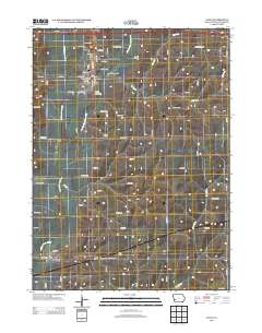 Avoca 2013 topographic map thumbnail