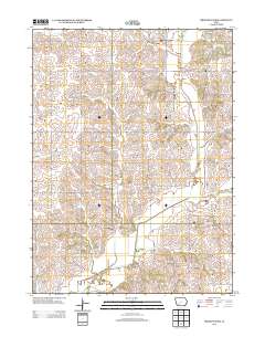 Bridgewater 2013 topographic map thumbnail