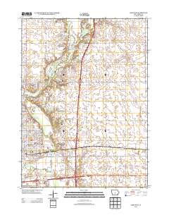 Ames East 2013 topographic map thumbnail