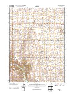 Bagley 2013 topographic map thumbnail