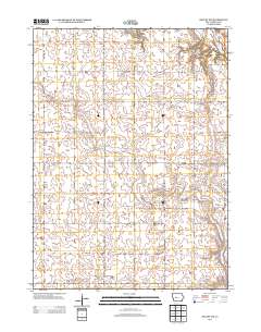 Bagley NW 2013 topographic map thumbnail