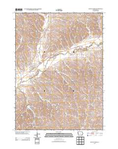 Battle Creek 2013 topographic map thumbnail