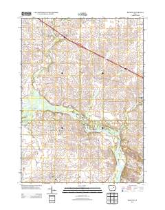 Brandon 2013 topographic map thumbnail