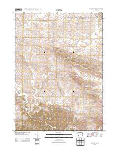 Anamosa NE 2013 topographic map thumbnail