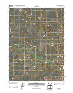 Abingdon 2013 topographic map thumbnail