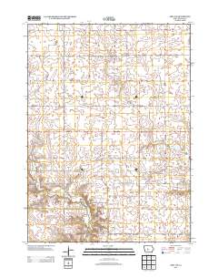 Adel NW 2013 topographic map thumbnail