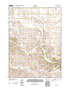 Bayard 2013 topographic map thumbnail