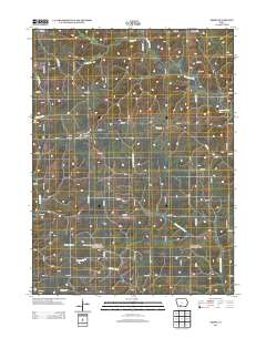Arispe 2013 topographic map thumbnail