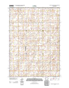 Buffalo Center NE 2013 topographic map thumbnail