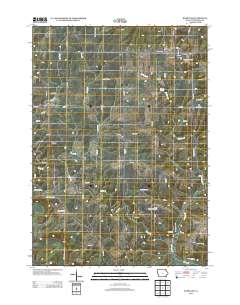 Burr Oak 2013 topographic map thumbnail