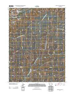 Corning South 2013 topographic map thumbnail