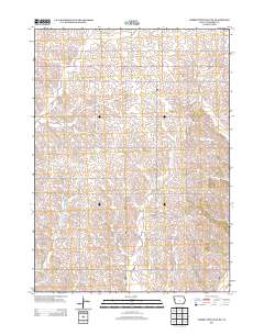 Correctionville NW 2013 topographic map thumbnail