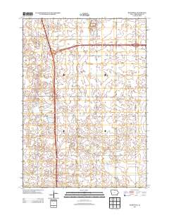 Burchinal 2013 topographic map thumbnail