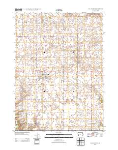 Dallas Center 2013 topographic map thumbnail