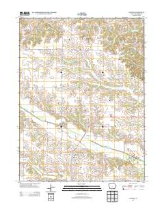 Cantril 2013 topographic map thumbnail