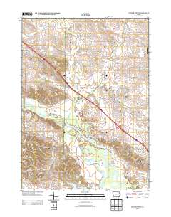 Center Point 2013 topographic map thumbnail