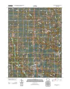 Donnellson 2013 topographic map thumbnail