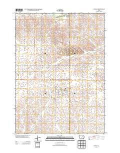 Dysart 2013 topographic map thumbnail