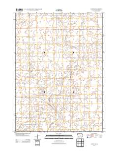 Fonda NE 2013 topographic map thumbnail