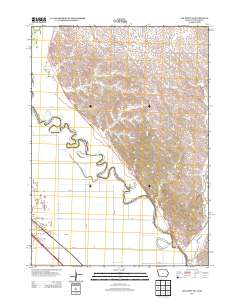 Elk Point NE 2013 topographic map thumbnail