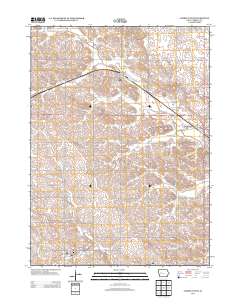 Carroll West 2013 topographic map thumbnail