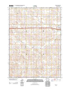 Dike 2013 topographic map thumbnail
