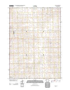Gaza 2013 topographic map thumbnail