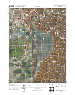 Council Bluffs South 2013 topographic map thumbnail