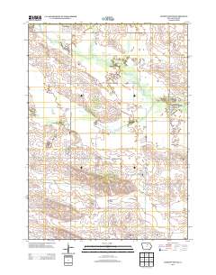 Dumont South 2013 topographic map thumbnail