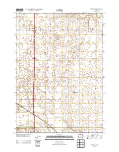 Fertile SE 2013 topographic map thumbnail