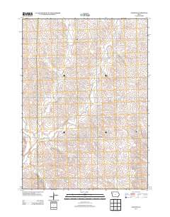 Fielding 2013 topographic map thumbnail