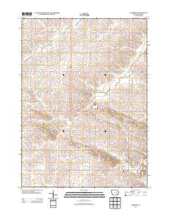 Garrison 2013 topographic map thumbnail