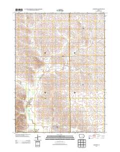 Elberon 2013 topographic map thumbnail