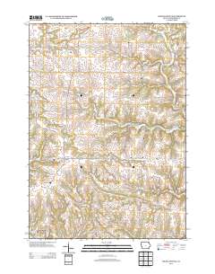 Highlandville 2013 topographic map thumbnail