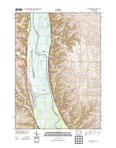 Guttenberg 2013 topographic map thumbnail