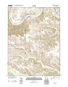 Keosauqua 2013 topographic map thumbnail
