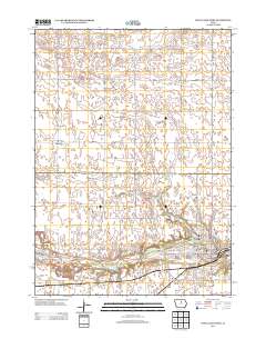 Iowa Falls West 2013 topographic map thumbnail