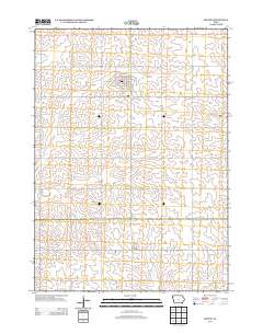 Ireton 2013 topographic map thumbnail