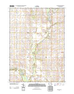 Hazleton 2013 topographic map thumbnail