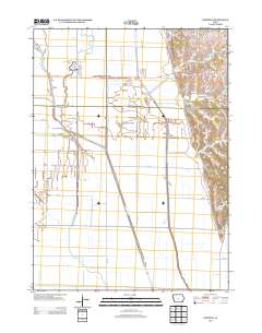 Hornick 2013 topographic map thumbnail