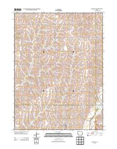 Imogene 2013 topographic map thumbnail